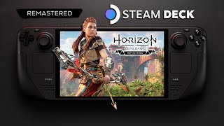 Horizon Zero Dawn Remastered On The Steam Deck Worth The Upgrade [upl. by Nylatsyrc]