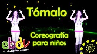 EBDV  Tómalo  Coreografías para niños [upl. by Atnom638]