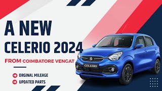 Maruti Suzuki celerio 2024  mileage and updated parts  first time service car review [upl. by Heron]