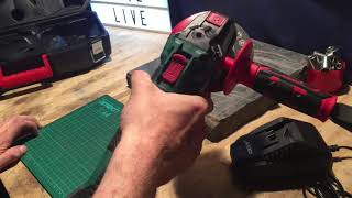 PARKSIDE 20V CORDLESS ANGLE GRINDER [upl. by Hughes]