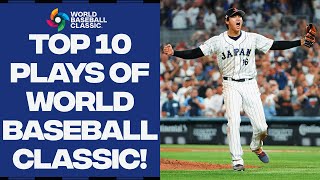 Top 10 plays from the World Baseball Classic Trout vs Ohtani Murakami walkoff and more [upl. by Epps79]