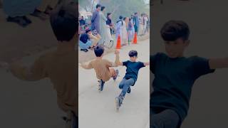 Front to back camel❤️enjoy public with junaid skater❤️ OMG😱 publicrection skating bollywood [upl. by Vanhomrigh]