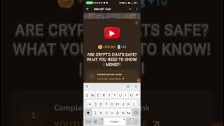 Are Crypto Chats Safe What You Need to Know  MemeFi  MemeFi New Video Code [upl. by Ij]