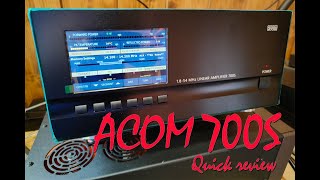 Acom 700S Quick review SoldOut [upl. by Edyaj]