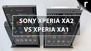 Sony Xperia XA2 vs XA1 Whats changed [upl. by Anenahs]