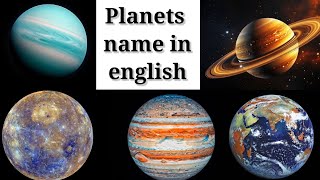 planets name in english । planet song । the planet asgyankendra [upl. by Spark]