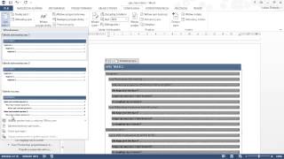 Opanuj WORD 2013 od Podstaw  Tworzenie spisu treści  ▶strefakursowpl◀ word microsoftword [upl. by Pickering]