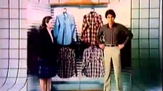 Levis Shirts commercial 80s [upl. by Afatsom]