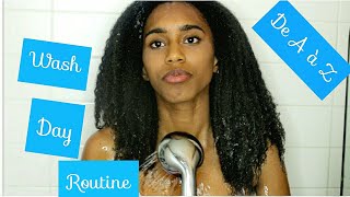 4B 4C Wash Day Routine I Toutes les étapes [upl. by Ahsenod]