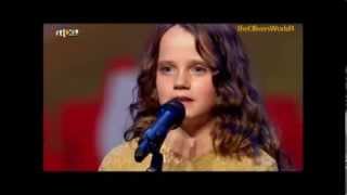 Amira Willighagen zingt opera  Hollands Got Talent 2013 complete versie incl interviews [upl. by Oelc]