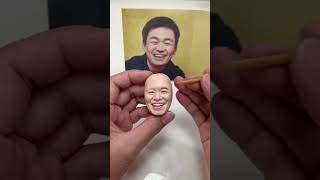 Clay Artisan JAY ：Sculpting a Portrait of Wang Baoqiang in Clay [upl. by Iroj175]