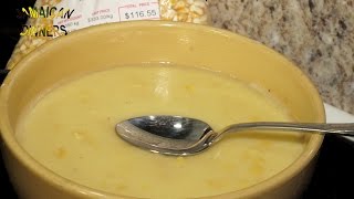 HOMINY CORN PORRIDGE COCONUT MILK POWDER MiQuels tips and secrets [upl. by Lorou]