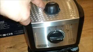 DeLonghi EC155  Unboxing [upl. by Ttehc]