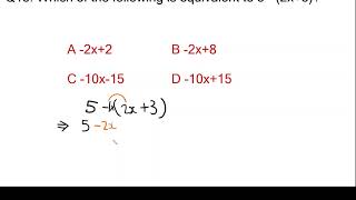 Year 9 Naplan Practice Test Question 13 [upl. by Lovich]