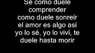 001 Karina Se Como Duele Subtitulos letras Lyrics [upl. by Anniken]