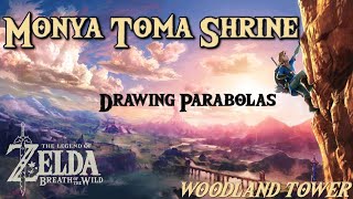 Zelda Breath of the Wild  Monya Toma Shrine Guide amp All Chests [upl. by Dodie409]