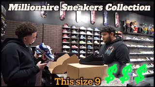 Millionaire Sneaker Collection Compilation Ramitheicon Pt1 [upl. by Ahsac514]