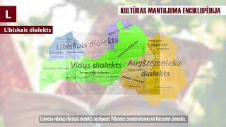 Lībiskais dialekts  Kultūras mantojuma enciklopēdija [upl. by Cedar318]