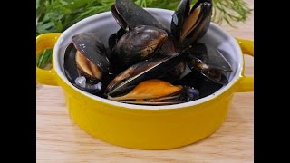 Mejillones a la marinera ¡esta es la manera más deliciosa de cocinarlos [upl. by Ahsiemak]