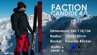 Faction Candide 40 Ski Review [upl. by Kyle638]