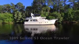 Selene 53 Ocean Trawler 2009 PASSAGE SOLD by Chuck Grice March 2017 [upl. by Asillam284]