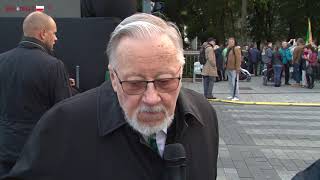 Vytautas Landsbergis o wizycie papieża Franciszka Wilnoteka [upl. by Burnett]