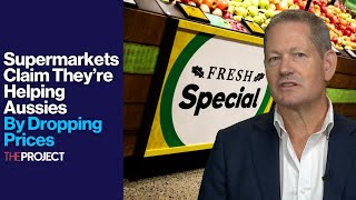 Supermarkets Claim They’re Helping Aussies By Dropping Prices [upl. by Tybie]