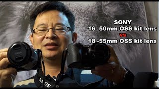 Sony 1650mm kit lens vs 18 55mm kit lens which is better [upl. by Feldt206]