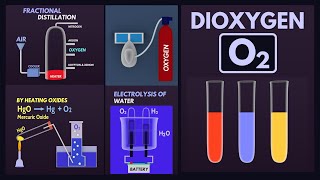 Dioxygen O2 Preparation  Chemical Reaction  Properties  Uses [upl. by Cavit]