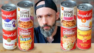 Ranking Every Single Flavor of Campbell’s Soup  Ranked with Babish [upl. by Aldridge]