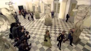 Queen Margrethe II 75th birthday dinner Christiansborg Palace  1 2015 [upl. by Aihpled820]