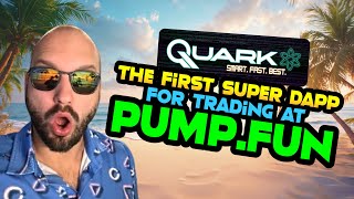 DEXQUARK THE FIRST SUPER DAPP FOR TRADING AT PUMPFUN [upl. by Rehoptsirhc]