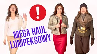 Luksusowy haul lumpeksowy  perełki z super składami Modne akcesoria  jak kompletować garderobę [upl. by Annawyt289]