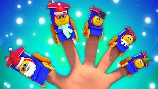 Bob tren dedo familia  rimas para niños  Canciones en 3D  Xmas Songs  Bob Train Finger Family [upl. by Chlores]