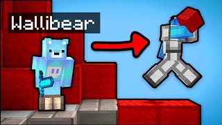 Teaching Wallibear how to be a Bedrock Bedwars PRO [upl. by Ayimat623]