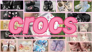 Best crocscrocs for girl and womenstrendy crocslatest trendy crocsCrocs new designsliders crocs [upl. by Alric]