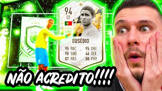 EU TIREI O EUSÉBIO PRIME MOMENTS FIFA 22  ULTIMATE TEAM [upl. by Eornom]