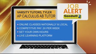 JOB ALERT Varsity Tutors in Tyler needs an AP Calculus AB Tutor [upl. by Teloiv]