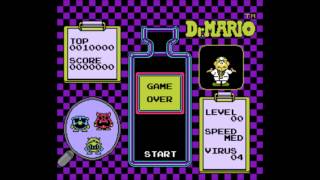 DrMario NES  Game Over [upl. by Leirvag]