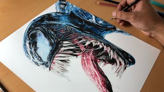 Venom vs Absolute Carnage Maximum Venom Stop Motion [upl. by Serilda]