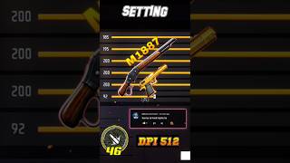 Free Fire Headshot setting 2024 ⚡ Best Sensitivity Settings ⚙️ Sensitivity  Hud Settings Free Fire [upl. by Winslow]