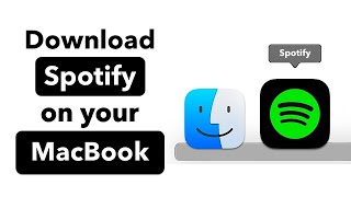 Download Spotify on MacBook [upl. by Nilde]