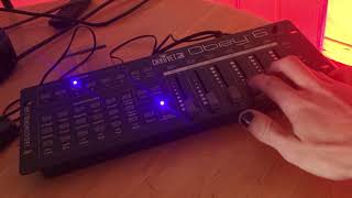 Setting up simple DMX control using Chauvet OBEY 6 WASH FX 2 KINTA FX and COREBAR 4 [upl. by Cyndia]