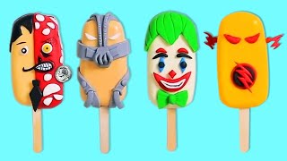 Dc Supervillain Cake Pops  How To Make Cakesicles   DC Movies Themed Cake Popsicles [upl. by Gine]