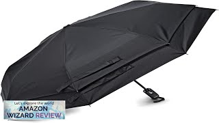 Samsonite UnisexAdult Windguard Auto OpenClose Umbrella Review [upl. by Ramyar]