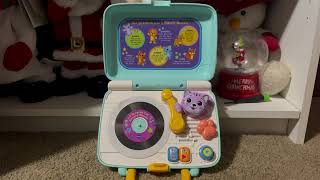 Vtech 2024 DJ Scratch Cat Record Player [upl. by Sakram]