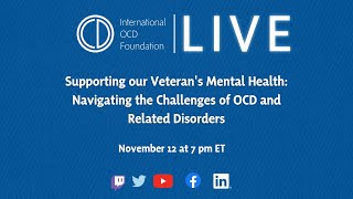 Supporting our Veterans Mental Health Navigating the Challenges of OCD and Related Disorders [upl. by Walls19]