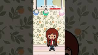 Toca Boca Hacks for your house  Toca Boca house [upl. by Constantino877]