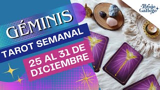 Géminis Semanal 25 a 31 de Diciembre ♊ FELIZ NAVIDAD ❗️ ⭐️ Brujo Gallego ⭐️ [upl. by Nnahtur69]