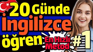 20 Günde İngilizce öğren  Günlük hayatta cümleler  Ders 1 [upl. by Mahmud]